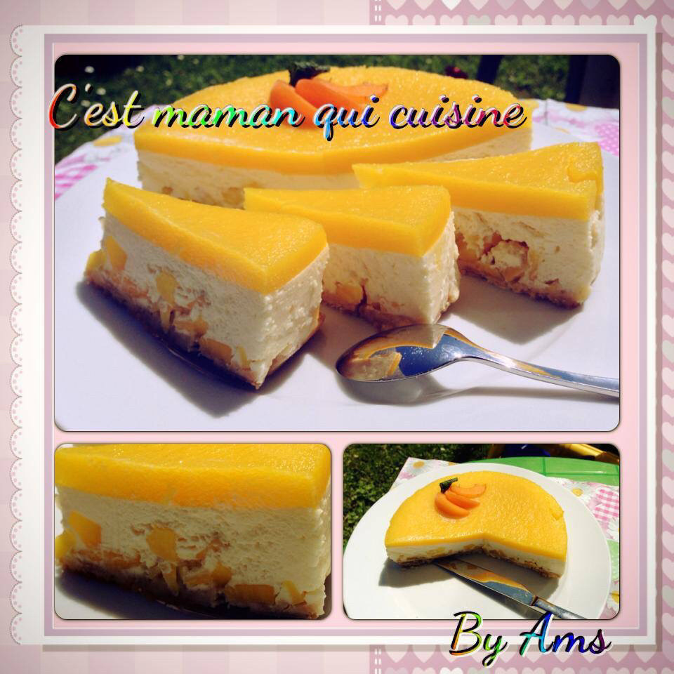 Cheesecake mangue